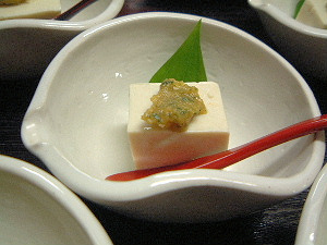 胡麻クルミ豆腐