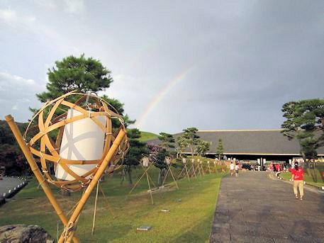 なら燈花会の浮雲園地会場