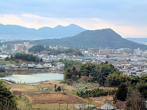 大和三山の畝傍山